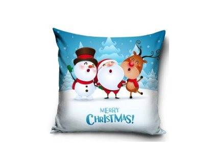 vianocna obliecka na vankusik merry christmas 40 40cm xmas191107