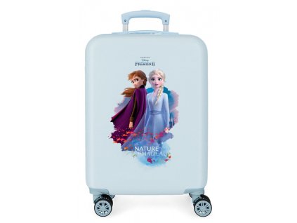 abs cestovny kufor disney frozen nature is magical 55x38x20cm 34l 4011421