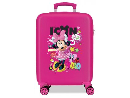 abs cestovny kufor minnie mouse icon 55x38x20cm 34l 2561461