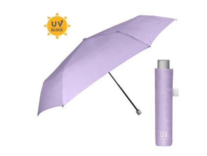 skladaci dazdnik s uv filtrom perletti time viola pastello 26409