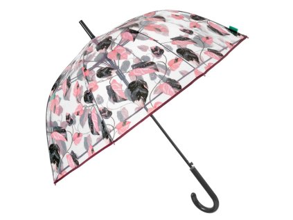 damsky priehladny dazdnik s motivom listov perletti 61cm 26390