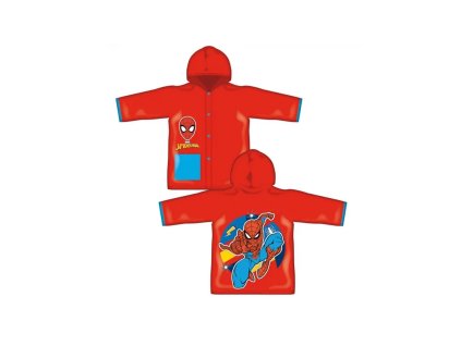 Detský pršiplášť SPIDERMAN, SM15532 (Veľkosť 4 roky (104cm))