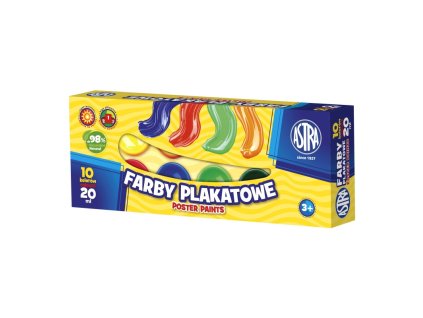 temperove farby v kelimku astra 10x20ml 301115004