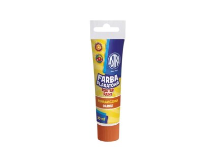temperova farba v tube astra 30ml oranzova 301107001