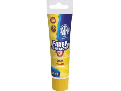 temperova farba v tube astra 30ml zlta 83110915