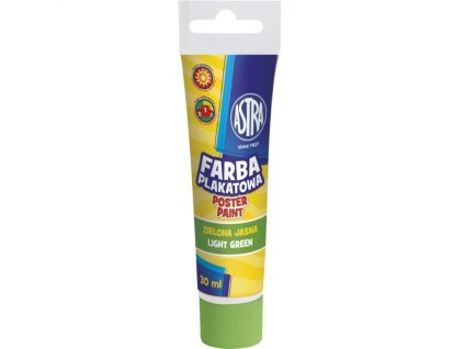 temperova farba v tube astra 30ml zelena svetla 83110910