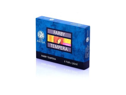 profesionalne temperove farby artea 6x20ml 83419901