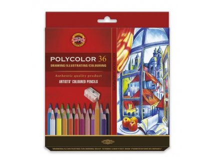 Koh-i-noor 3835 umelecké pastelky Polycolor 36 ks