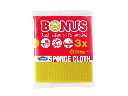 BONUS penová utierka 3 ks
