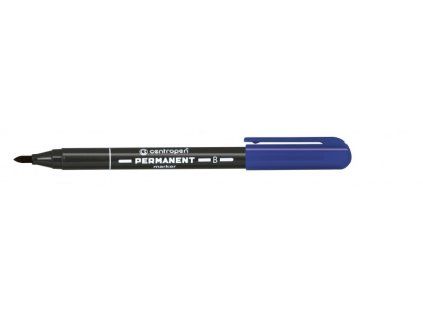 Centropen 2836 permanentný popisovač 2 mm modrý