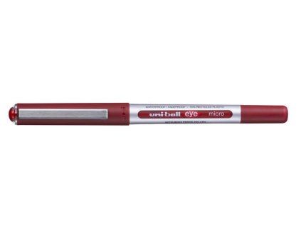 UNI UB-150E Eye Micro Eco roller 0,3 mm červený