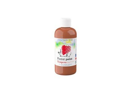 ICO Ježko tempera 500 ml tmavohnedá