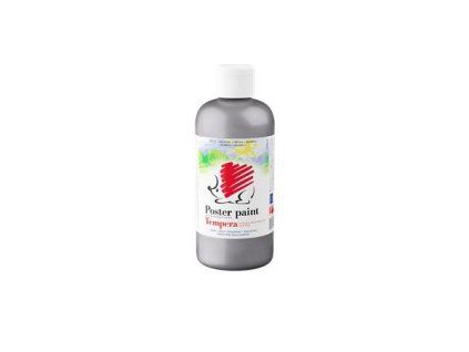 ICO Ježko tempera 500 ml strieborná