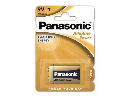 PANASONIC Alkaline power batéria 9V 1 ks