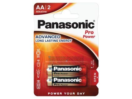 PANASONIC Pro power batéria AA tužková 2 ks