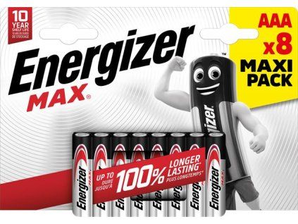 ENERGIZER Max batéria AAA mikrotužková 8 ks