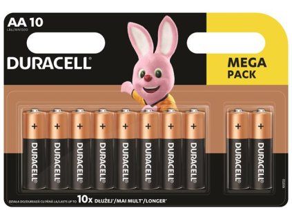 DURACELL Basic batéria tužková AA 10ks
