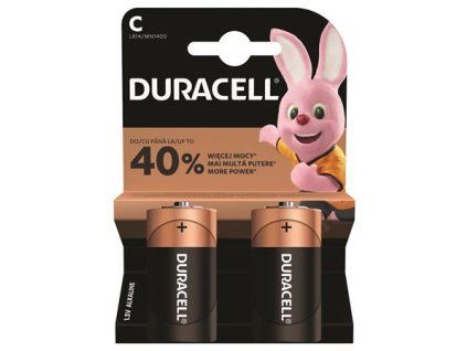 DURACELL Basic batéria C baby 2ks
