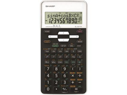 SHARP EL-531 biela vedecká kalkulačka 273 funkcií