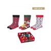 univerzalne vianocne ponozky mickey mouse sada 3ks velkost 40 46 2200008653