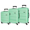 roll road flex turquesa sada abs cestovnych kufrov 55 65 75cm 584946b