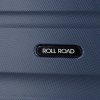 roll road flex navy blue sada abs cestovnych kufrov 55 65 75cm 5849462