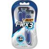 BIC FLEX 3 holiaci strojček pánsky jednorazový