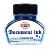atrament doku modrý