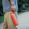 quokka solid nerezova flasa termoska s putkom orange 630ml 40177