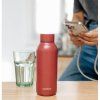 quokka solid nerezova flasa termoska firebrick red 510ml 11996