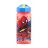 detska flasa so slamkou spiderman square 510 ml 83514