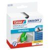 TESA On&Off suchý zips samolepiaci 20 mm x 2,5 m biela