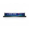 VERBATIM DVD-RW disk prepisovateľný 4,7GB 10 ks cake box