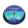 VERBATIM DVD-RW disk prepisovateľný 4,7GB 10 ks cake box