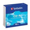 VERBATIM DataLife CD-R disk 700 MB 10 ks tenký obal