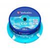 VERBATIM DataLife Plus CD-R disk Jewelcase AZO 700MB 25 ks cake box