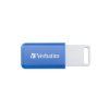 VERBATIM Databar USB kľúč USB 2.0 64 GB modrý