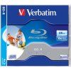 VERBATIM BD-R Blu-Ray disk potlačiteľný 25GB 1 ks klasický obal