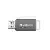 VERBATIM Databar USB kľúč USB 2.0 128 GB sivý