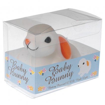 Dětské noční LED světýlko ve tvaru králíčka Baby Bunny