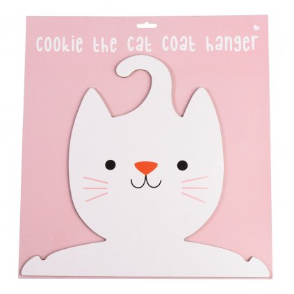 Věšák do dětského pokoje ve tvaru kočky Cookie The Cat