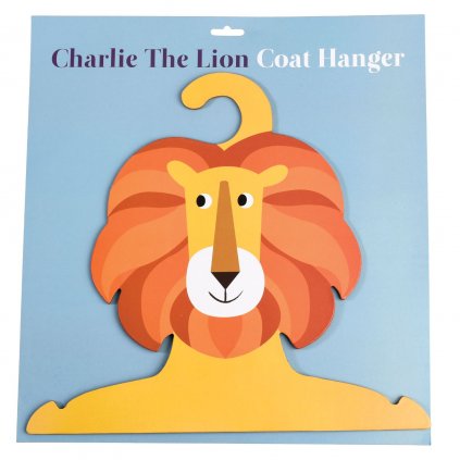 Věšák do dětského pokoje ve tvaru lva Charlie The Lion