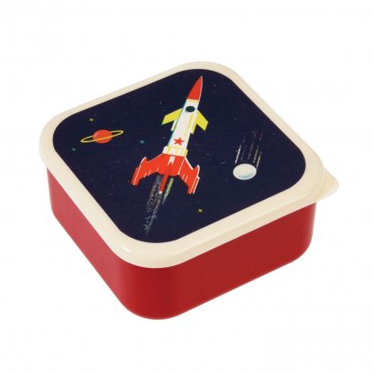 Sada 3 svačinových boxů s vesmírným motivem Space Age