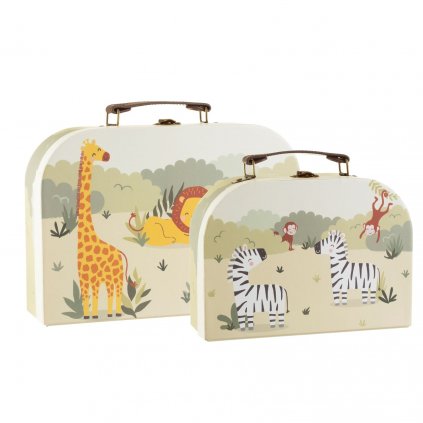 GIF097 A Savannah Safari Suitcases Set of 2 Primary