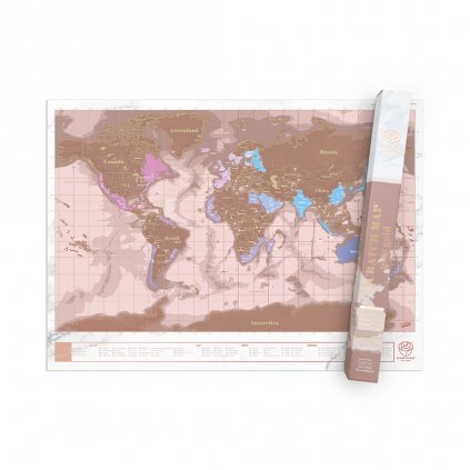 SCRATCH MAP ROSE GOLD 02