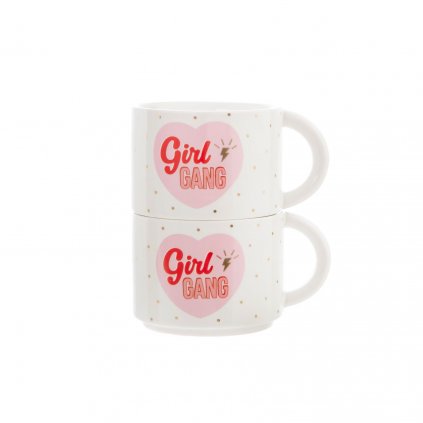 XDC331 A GirlPower StackingMugs GirlGang Front