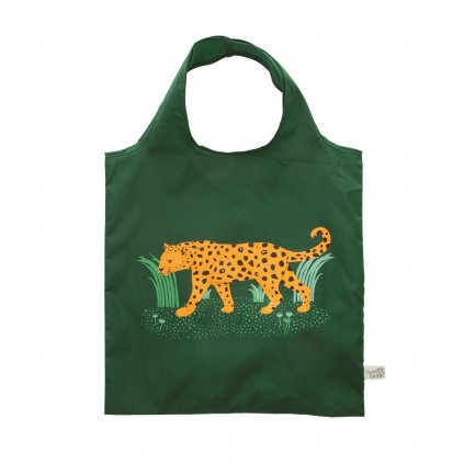 5021 3 val057 a leopard love folable shopping bag front