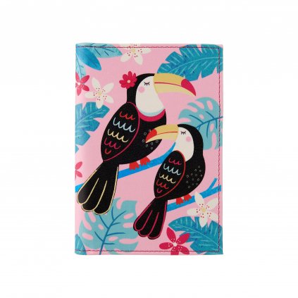 FRAN100 A Toucan Passport Holder Front