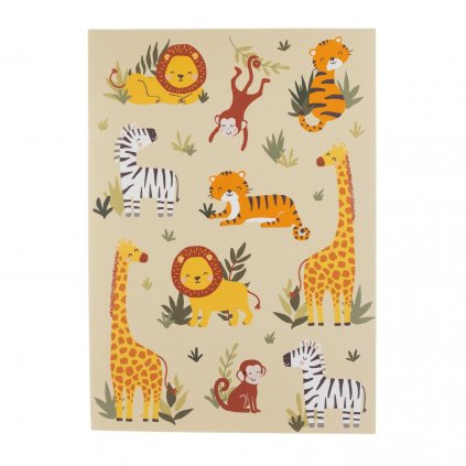 5396 5 note046 a savannah safari a4 notebook front