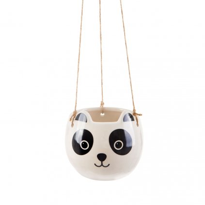 XDC369 A Panda Hanging Planter